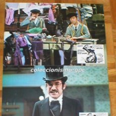 Cine: LOBBY CARDS LOTE 2 FOTOCROMOS LA GARBANZA NEGRA 1972 TIP Y COLL LUIS SANCHEZ POLACK JOSE LUIS COLL. Lote 95997491