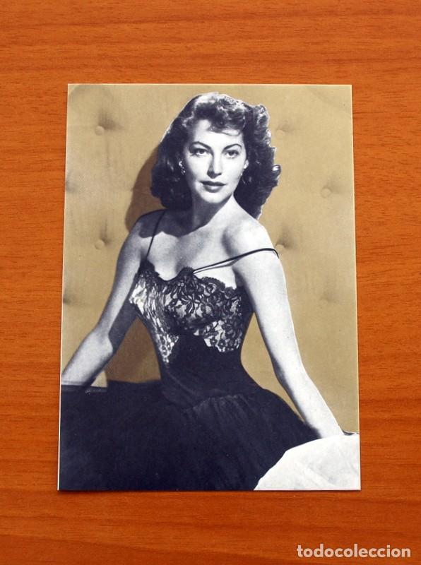 Cine: Postal - Ava Gardner - Fotogramas Serie Mitos 1988 - Sin circular - Tama&ntilde;o 15x10'5