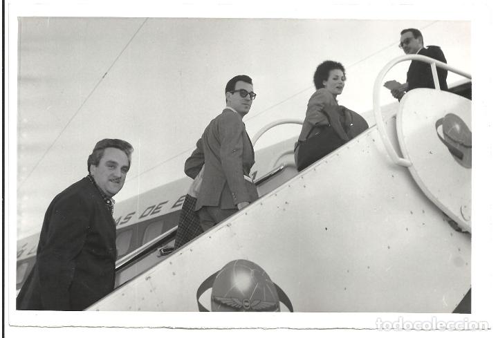 Cine: F27009 CARMEN SEVILLA AUGUSTO ALGUERO FOTO B/N ORIGINAL PRENSA FOTOGRAFO ALFREDO