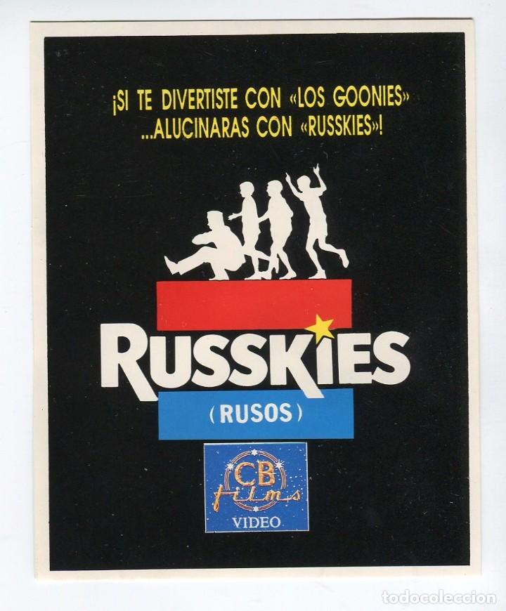 Cine: RUSSKIES (RUSOS) PEGATINA.