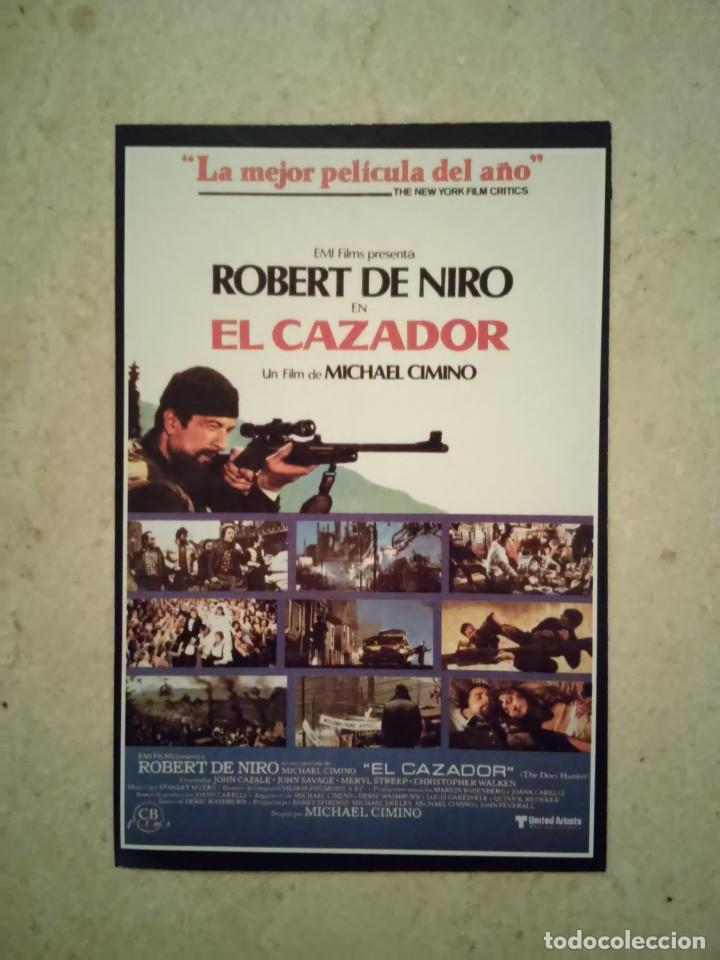Cine: IMPRESO ORIGINAL -9*13- EL CAZADOR - ROBERT DE NIRO - ARCHIVO