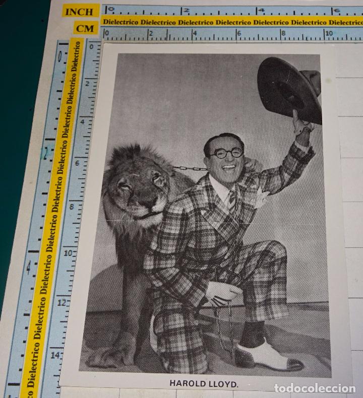 Cinema: POSTAL DE CINE. A&Ntilde;OS 80. PRODUCTOS COMPACTOS. HAROLD LLOYD. 1232