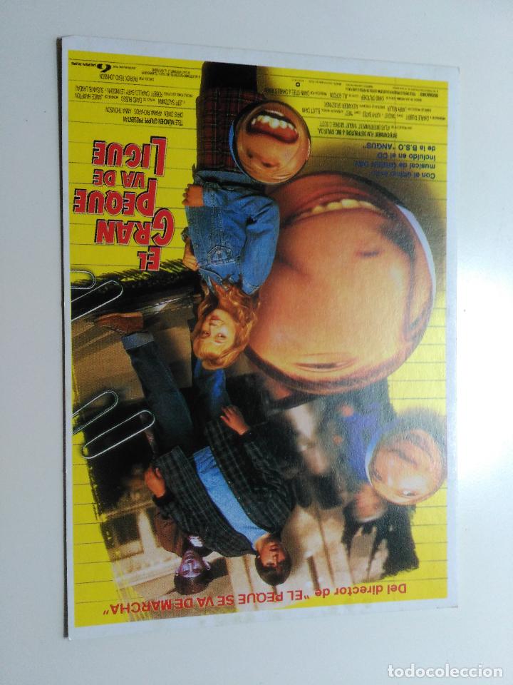 Cine: Postal pelicula. EL GRAN PEQUE VA DE LIGUE. CON: PATRICK READ JOHNSON, CHRIS OWEN, ARIANA RICHARDS