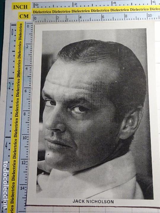 Cin&eacute;ma: POSTAL DE CINE. ACTOR ACTRIZ. A&Ntilde;OS 80. PRODUCTOS COMPACTOS. JACK NICHOLSON. 1829