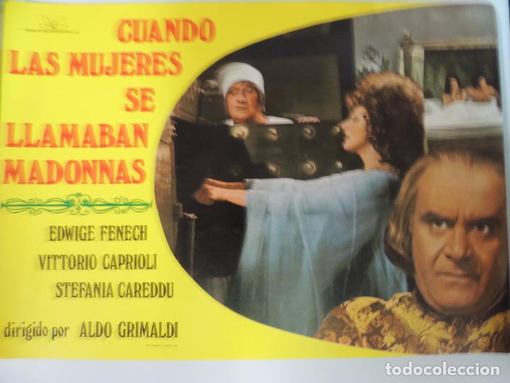 Cine: cuando las mujeres se llamaban madonnas - fotocromo original - edwige fenech stefania careddu