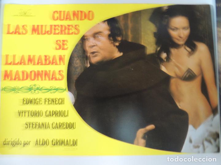 Cine: cuando las mujeres se llamaban madonnas - fotocromo original - edwige fenech stefania careddu
