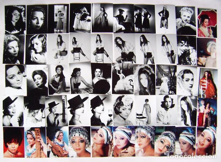 Cine: SARA MONTIEL. 50 FOTOS 9 X 12,5 CMS. LOTE N&ordm; 2.