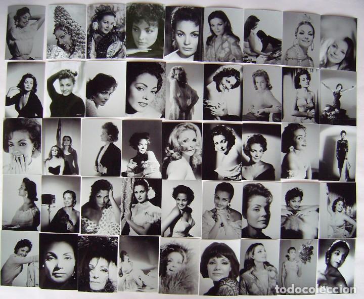 Cine: CARMEN SEVILLA. 45 FOTOS, 9 X 12,5 cms.. LOTE N&ordm; 5.