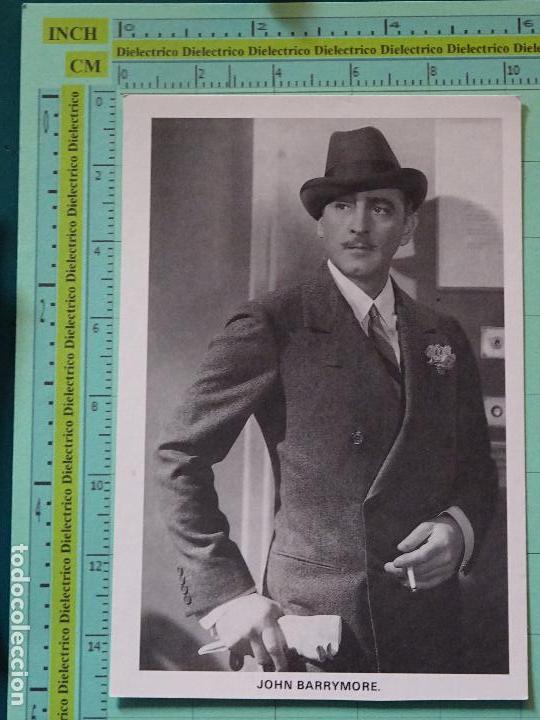 Cin&eacute;ma: POSTAL DE CINE. ACTOR ACTRIZ. A&Ntilde;OS 80 90. PRODUCTOS COMPACTOS. JOHN BARRYMORE. 1397