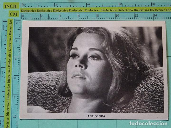 Cin&eacute;ma: POSTAL DE CINE. ACTOR ACTRIZ. A&Ntilde;OS 80 90. PRODUCTOS COMPACTOS. JANE FONDA. 1404