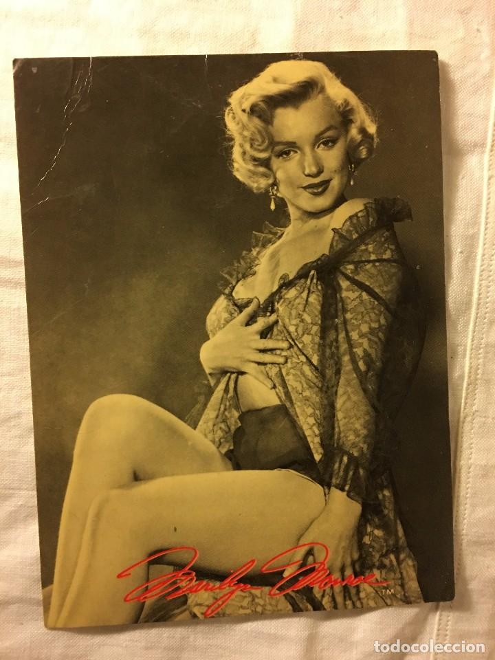 Cine: FOTO POSTAL ACTRIZ MITO DEL CINE MARILYN MONROE