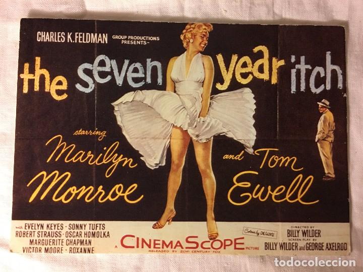 Cine: FOTO POSTAL ACTRIZ MITO DEL CINE MARILYN MONROE