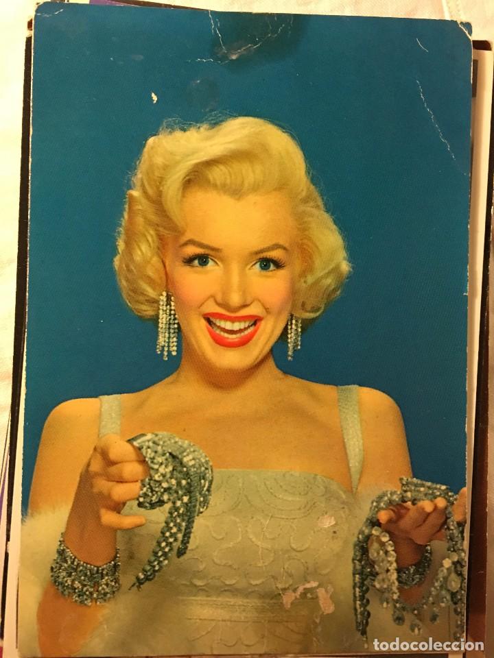 Cine: FOTO POSTAL ACTRIZ MITO DEL CINE MARILYN MONROE