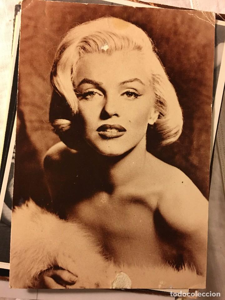 Cine: FOTO POSTAL ACTRIZ MITO DEL CINE MARILYN MONROE