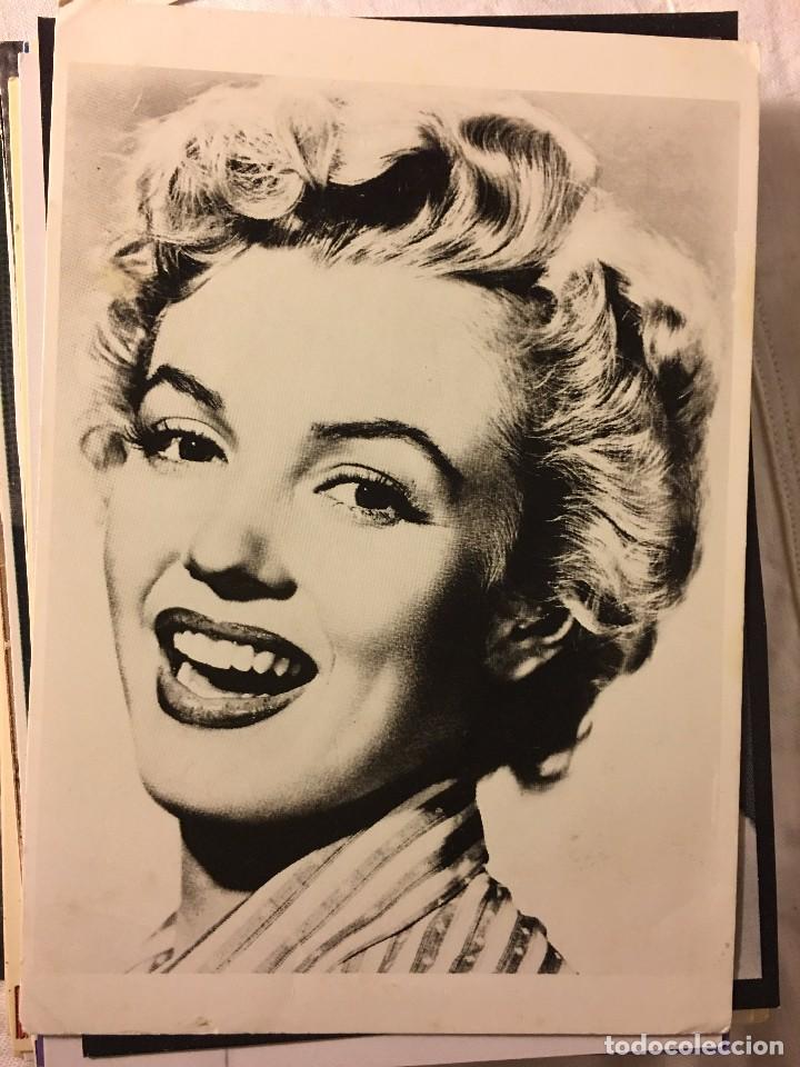 Cine: FOTO POSTAL ACTRIZ MITO DEL CINE MARILYN MONROE