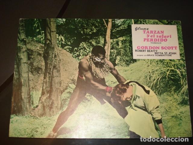 Kino: Fotocromo de Tarzan y el safari perdido, 1973, muy buen estado