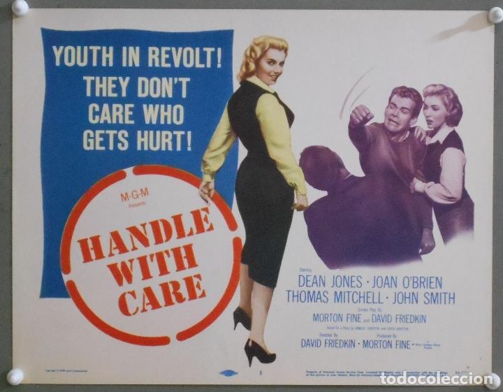 Kino: LCJ 953 HANDLE WITH CARE JOAN O'BRIEN TITLE LOBBY CARD ORIGINAL AMERICANO