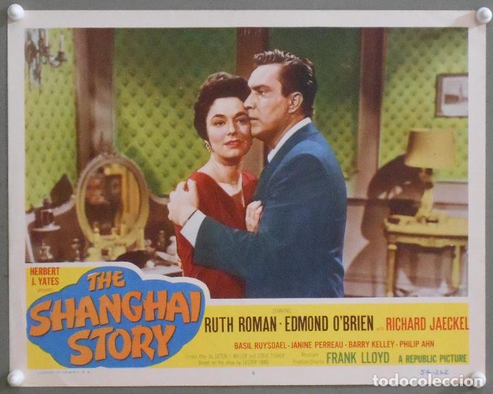 Cine: LCJ 966 AVENTURA EN SHANGHAI RUTH ROMAN EDMOND O'BRIEN LOBBY CARD ORIGINAL AMERICANO