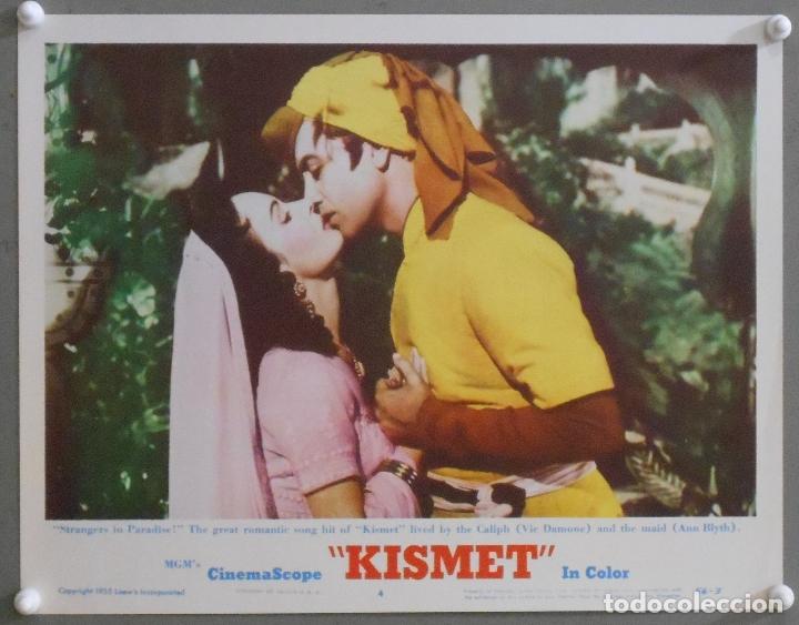 Cine: LCJ 970 KISMET VINCENTE MINNELLI ANN BLYTH VIC DAMONE LOBBY CARD ORIGINAL AMERICANO