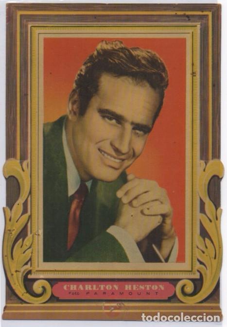 Cine: FOTOGRAFIA DE CHARLTON HESTON. FOTO PARAMOUNT. 17,3X12 CM. CI-907