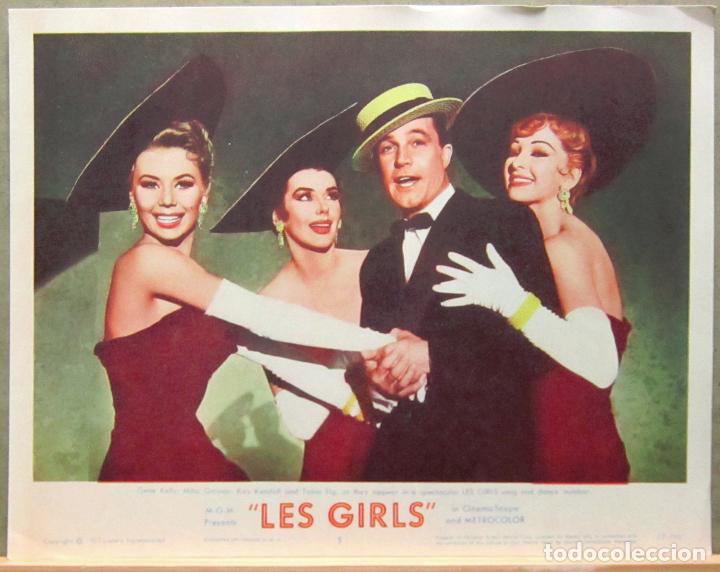 Cine: LCJ 1281 LAS GIRLS GENE KELLY KAY KENDALL MITZI GAYNOR CUKOR LOBBY CARD ORIGINAL AMERICANO