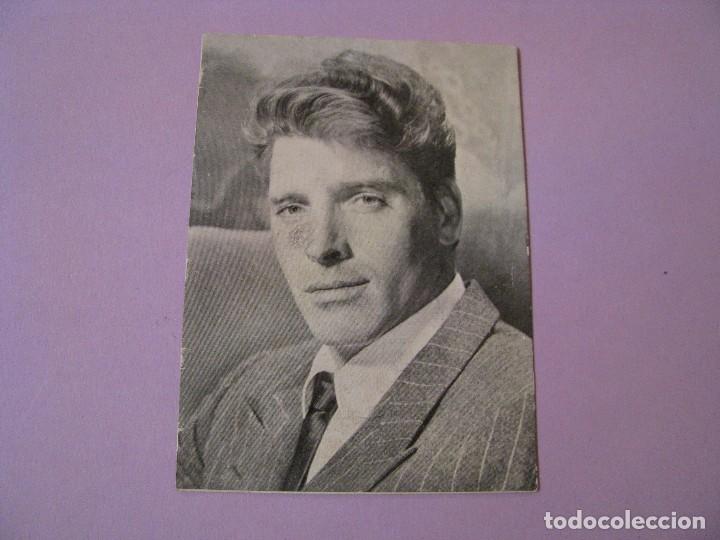 Kino: TARJETA FLORITA. N&ordm; 21 BURT LANCASTER.