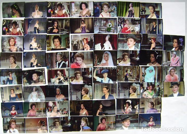 Cine: SARA MONTIEL. 60 FOTOS, 9 X 12,5 cms.. LOTE N&ordm; 9.