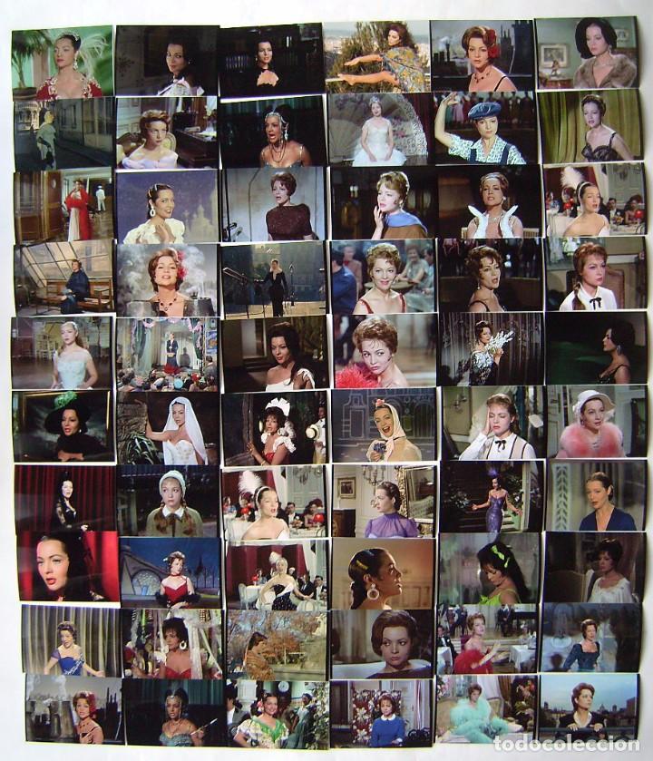 Cine: SARA MONTIEL. 60 FOTOS, 9 X 12,5 cms.. LOTE N&ordm; 11.