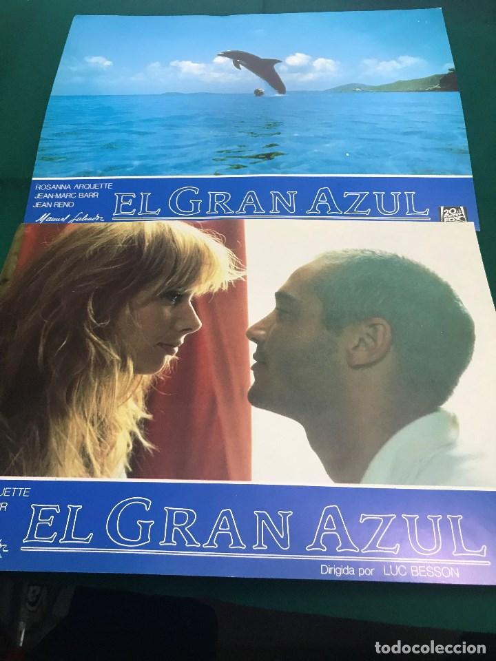 Cine: R60- LOTE de 6 FOTOCROMOS PELICULA - EL GRAN AZUL