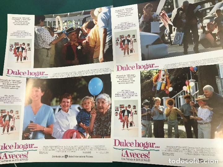 Cine: R60- LOTE de 4 FOTOCROMOS PELICULA - DULCE HOGAR A VECES