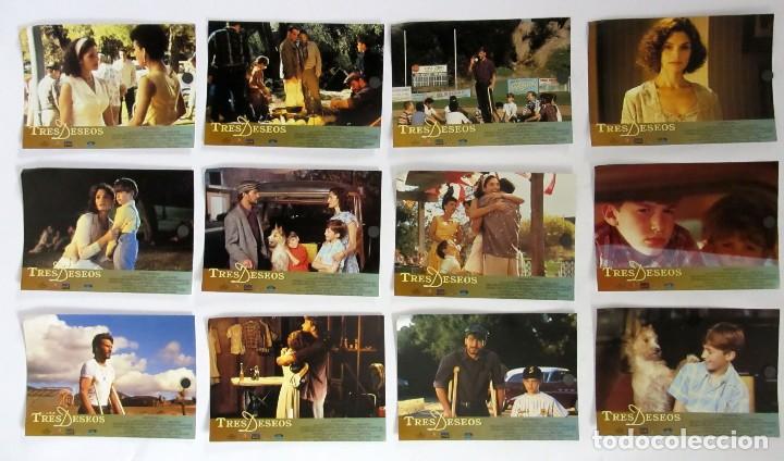 Cine: TRES DESEOS  LOTE COMPLETO DE 12 FOTOCROMOS ORIGINALES . COMO NUEVOS PATRICK SWAIZE