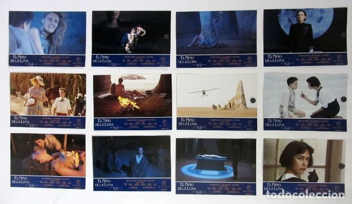Cine: EL NI&Ntilde;O DE LA LUNA  LOTE COMPLETO DE 12 FOTOCROMOS ORIGINALES . COMO NUEVOS