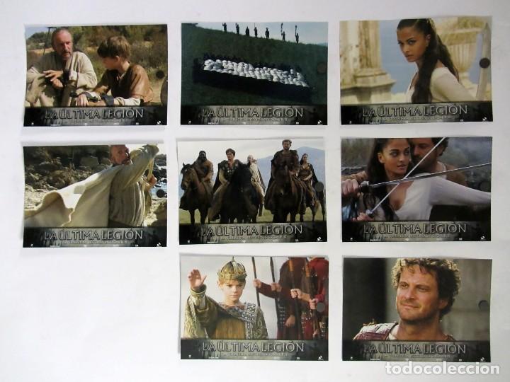 Cine: LA &Uacute;LTIMA LEGI&Oacute;N  LOTE COMPLETO DE 8 FOTOCROMOS ORIGINALES. COMO NUEVOS