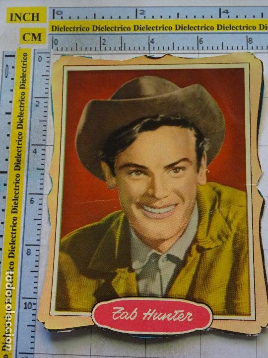 Cin&eacute;ma: CROMO TARJETA DE CINE. A&Ntilde;OS 40 50. TAB HUNTER. 1563