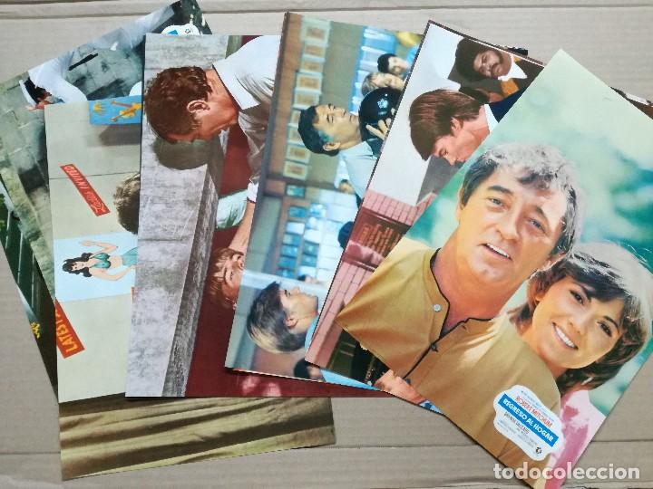 Cine: REGRESO AL HOGAR ROBERT MITCHUM BRENDA VACCARO SET COMPLETO 10 FOTOCROMOS ORIGINAL