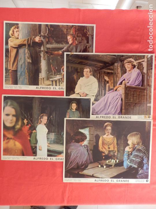 Cine: alfredo el grande, 4 fotocromos, david hemmings michael york
