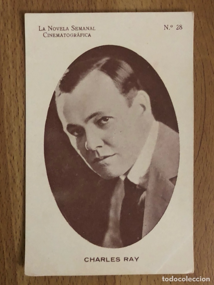 Cine: Postal la novela semanal cinematogr&aacute;fica.cine mudo.28 charles ray