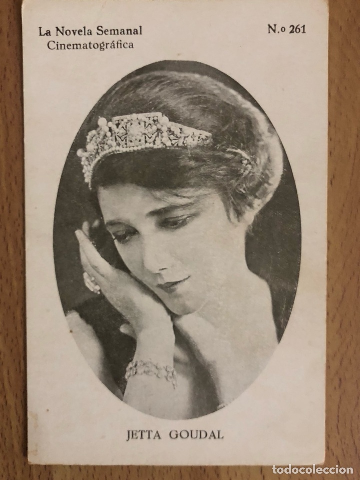 Cine: Postal la novela semanal cinematogr&aacute;fica.cine mudo.261 jetta goudal