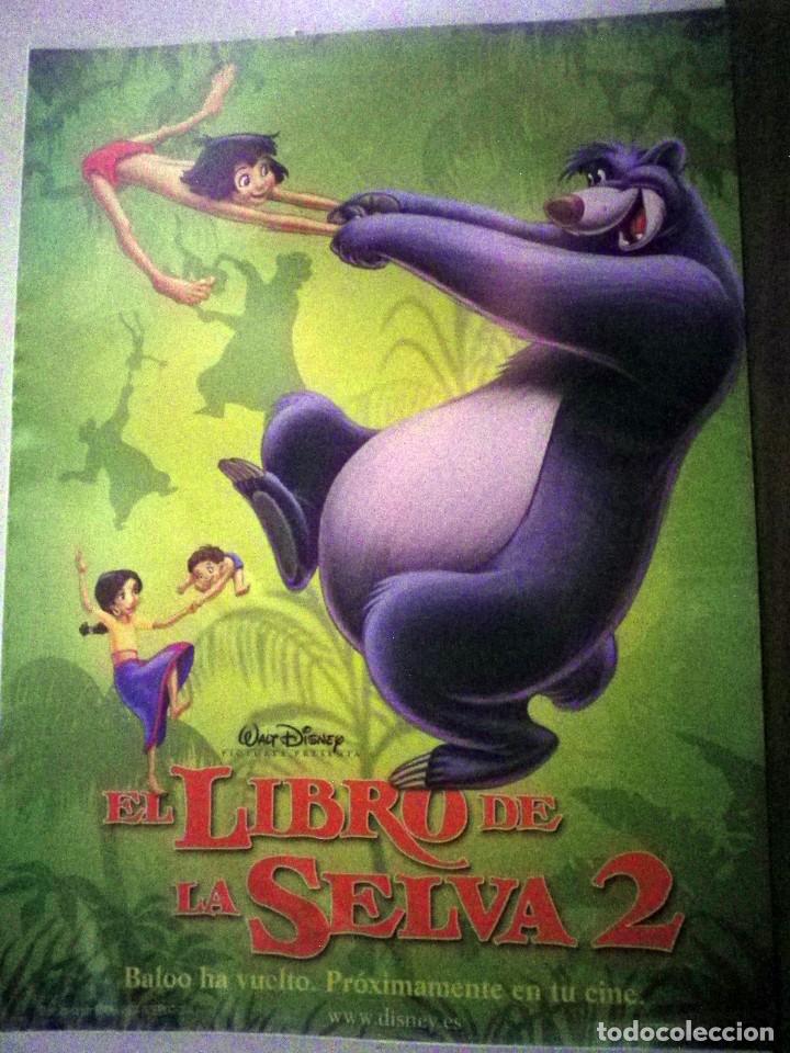 Cine: El libro de la selva 2 - Fotocromo original de la pel&iacute;cula