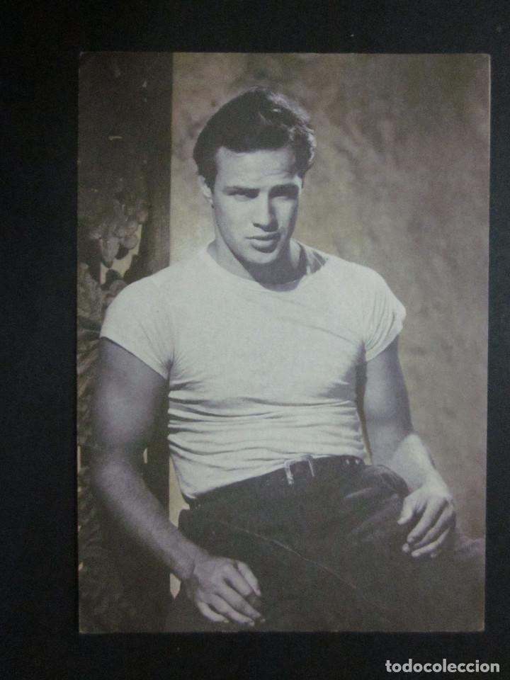 Cine: POSTAL MARLON BRANDO. FOTOGRAMAS