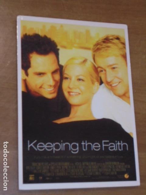 Kino: KEEPING THE FAITH - POSTAL DE PELICULA