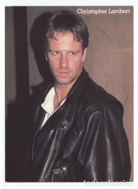 Cinema: CHRISTOPHER LAMBERT POSTAL ORIGINAL TARZAN