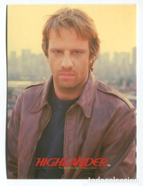 Cinema: CHRISTOPHER LAMBERT POSTAL ORIGINAL LOS INMORTALES