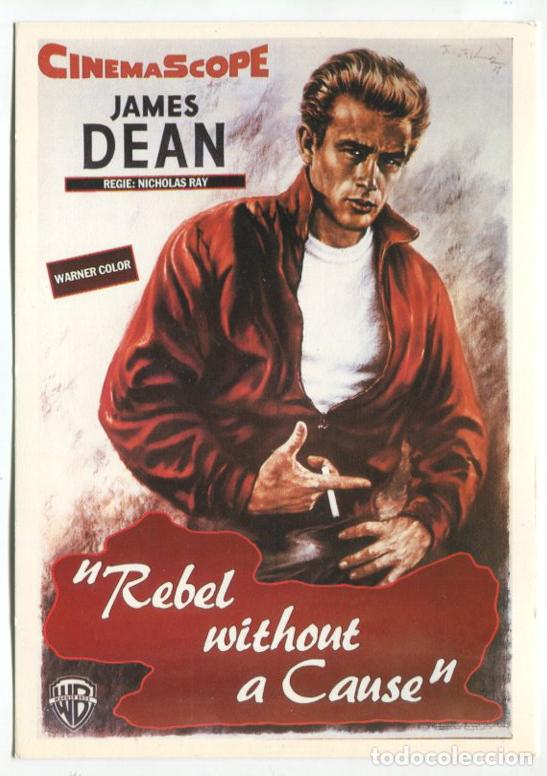 Cine: JAMES DEAN POSTAL ORIGINAL REBELDE SIN CAUSA
