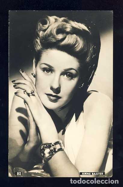 Cine: Postal de artista de cine: ANNE BAXTER