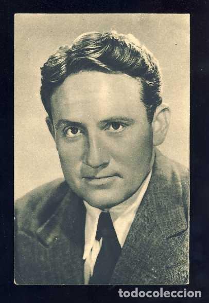 Cine: Postal de artista de cine: SPENCER TRACY (num. 12)