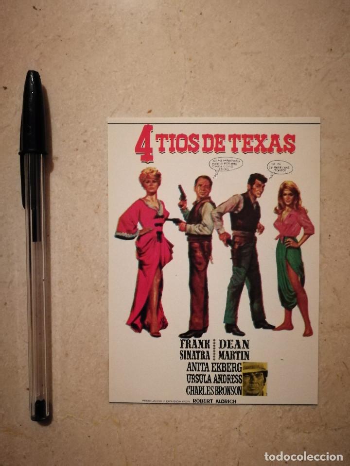 Cine: IMPRESO PAPEL -9*13- 4 TIOS DE TEXAS - URSULA ANDRESS - ALBUM - WESTERN - FRANK SINATRA