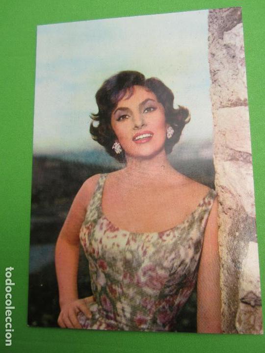 Cine: postal , gina lollobrigida , 1964