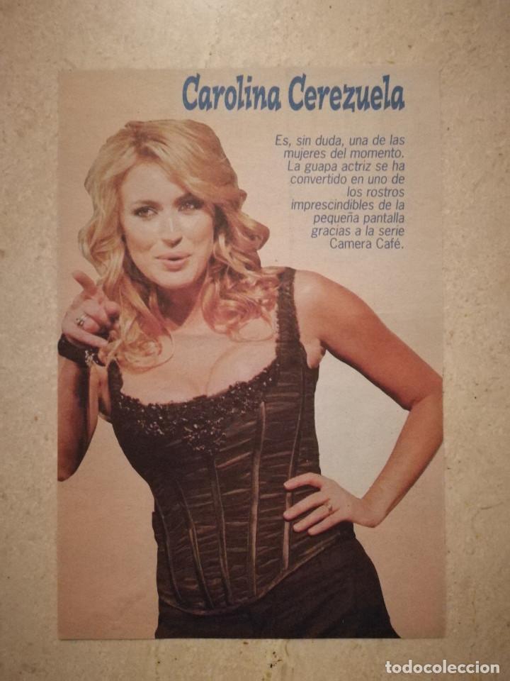 Cin&eacute;ma: ANUNCIO ACARTONADO -10*15- CAROLINA CEREZUELA