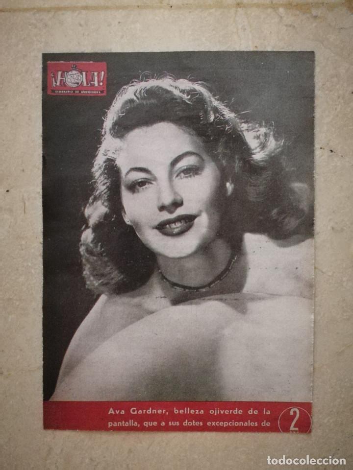 Cine: TARJETA PAPEL -10*15- AVA GARDNER - ALBUM